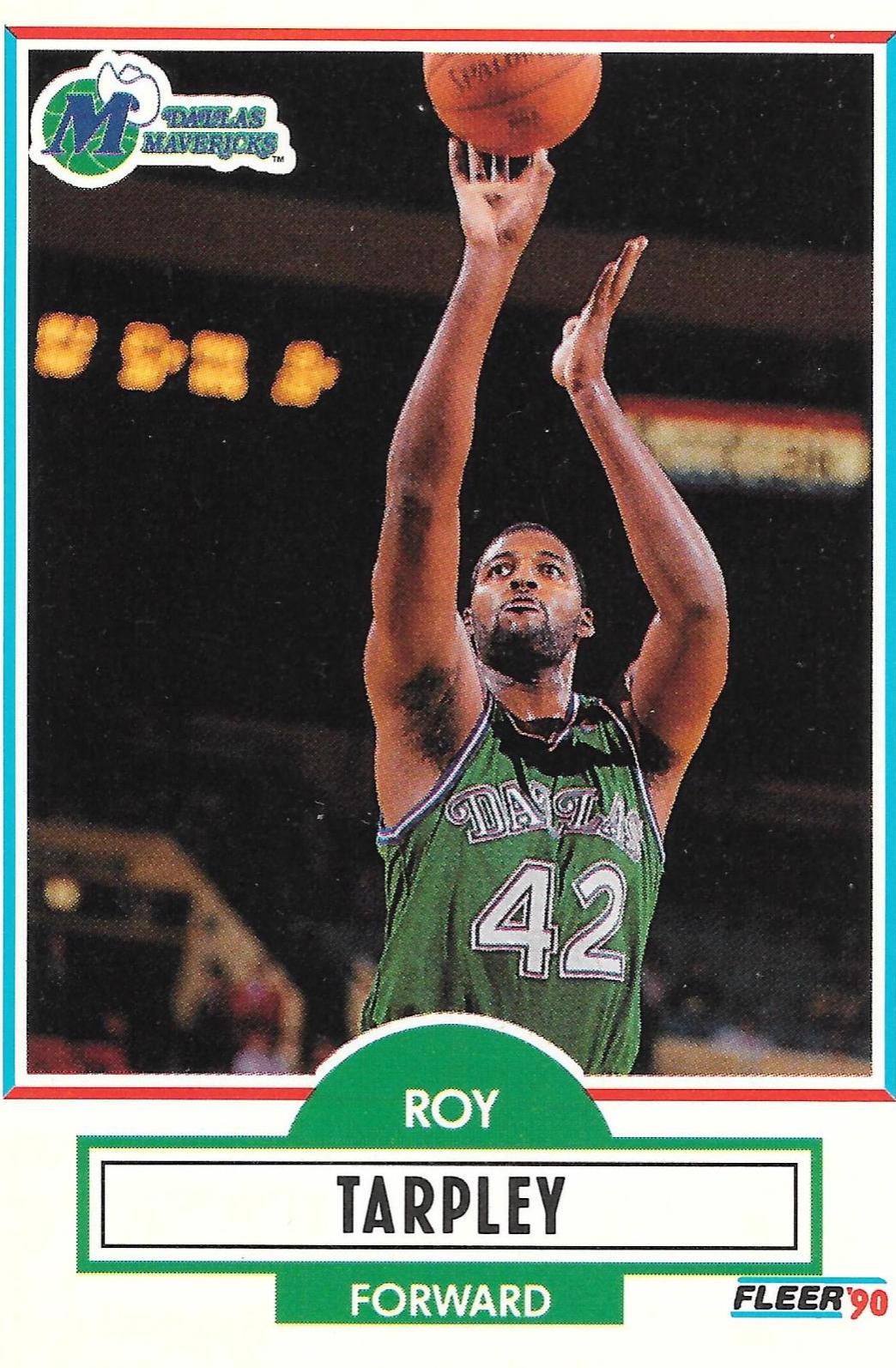 Roy Tarpley #U-22 Basketball Cards 1990 Fleer Update
