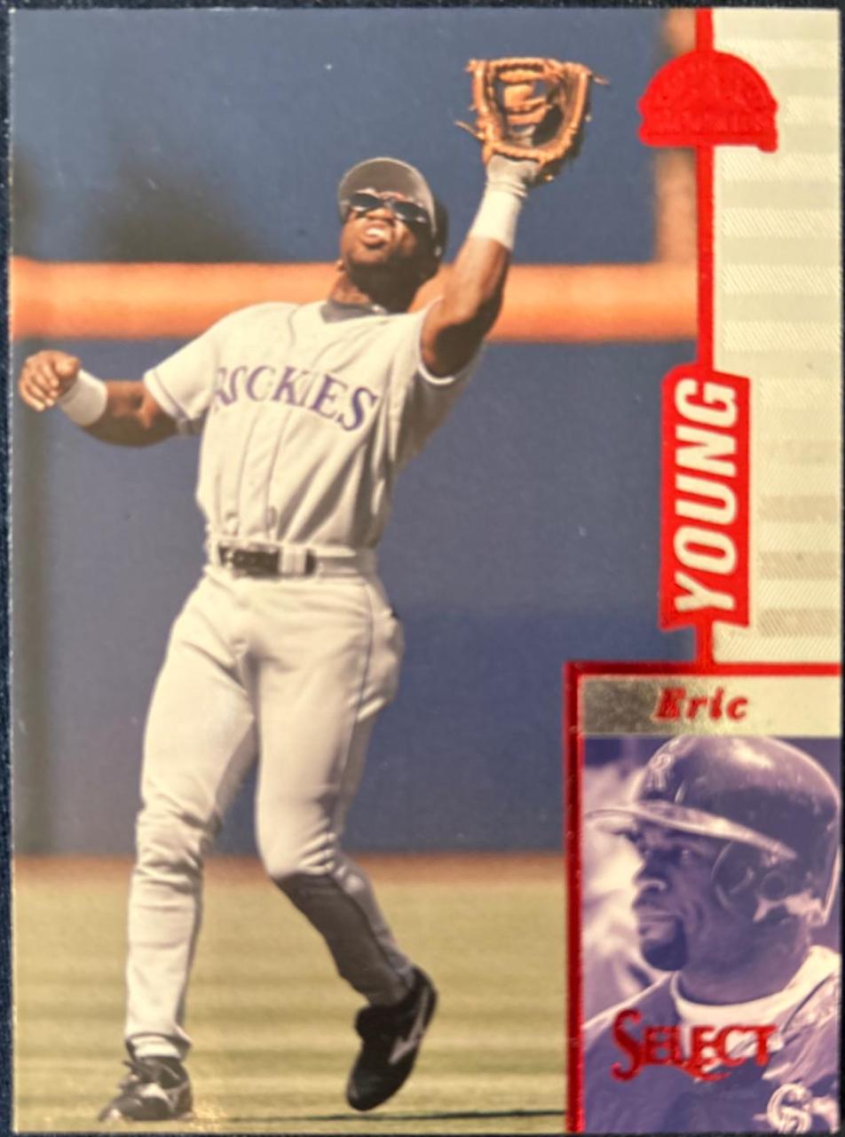 Eric Young #18 Baseball Cards 1997 Select