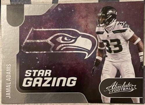 Jamal Adams #SG-14 Football Cards 2022 Panini Absolute Star Gazing