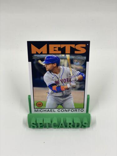 Michael Conforto #86B-11 Baseball Cards 2021 Topps 1986 35th Anniversary