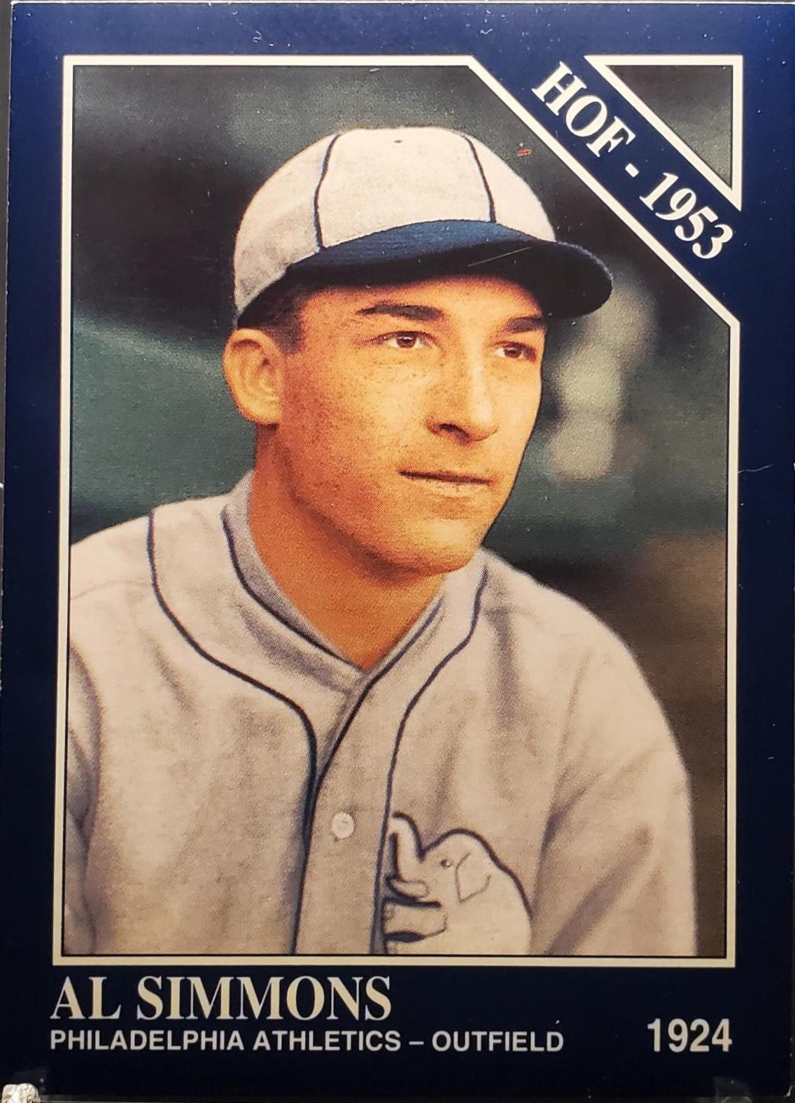 Al Simmons #13 Baseball Cards 1993 Conlon Collection