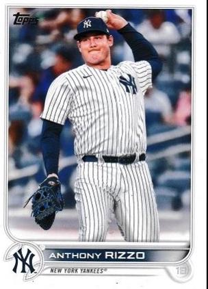 Anthony Rizzo #242 Baseball Cards 2022 Topps