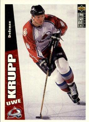 Uwe Krupp #56 Hockey Cards 1996 Collector's Choice