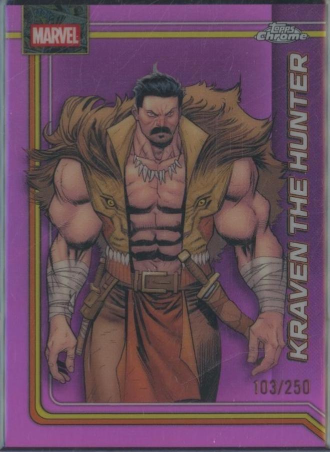 Kraven the Hunter Pink Refractor