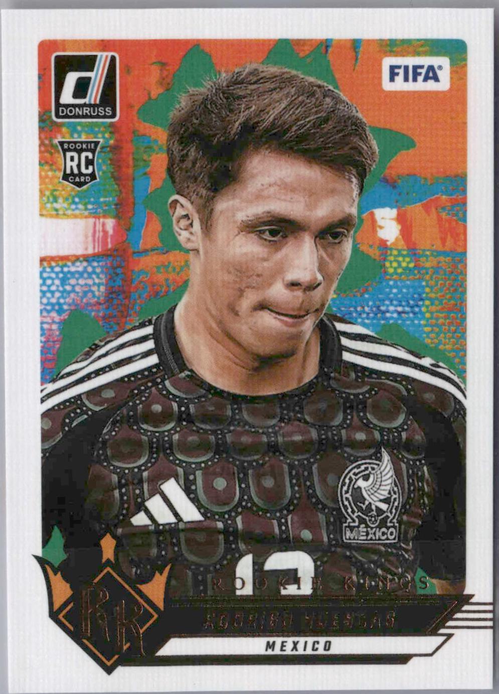Rodrigo Huescas #6 Soccer Cards 2024 Panini Donruss Rookie Kings