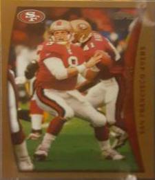 Steve Young #30 Football Cards 1998 Topps