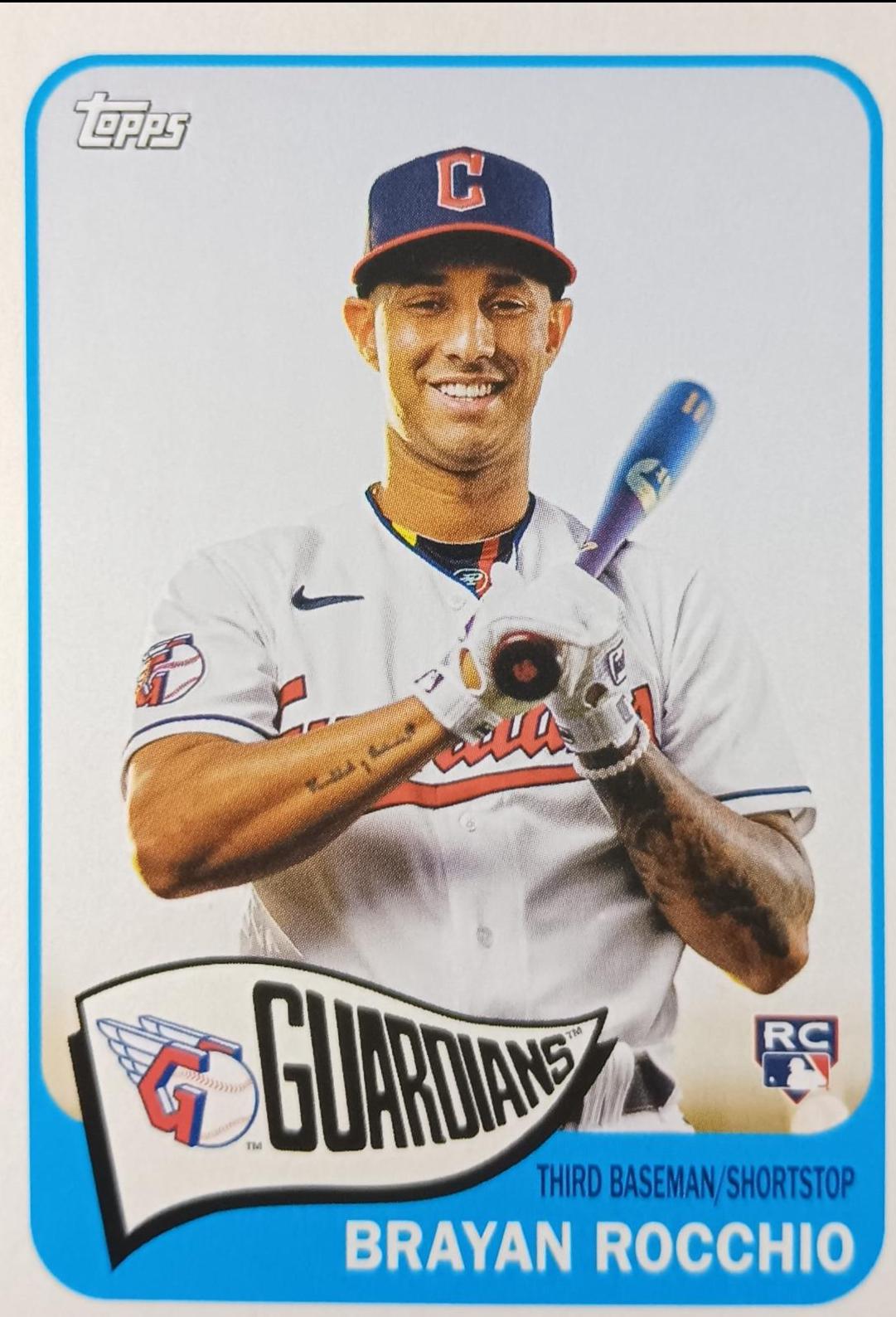 Brayan Rocchio #101 Baseball Cards 2023 Topps Archives