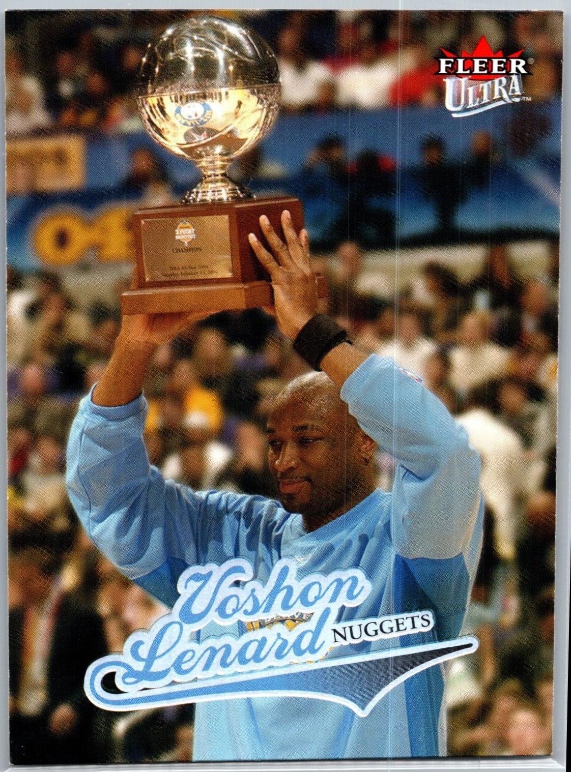 Voshon Lenard #23 Basketball Cards 2004 Ultra