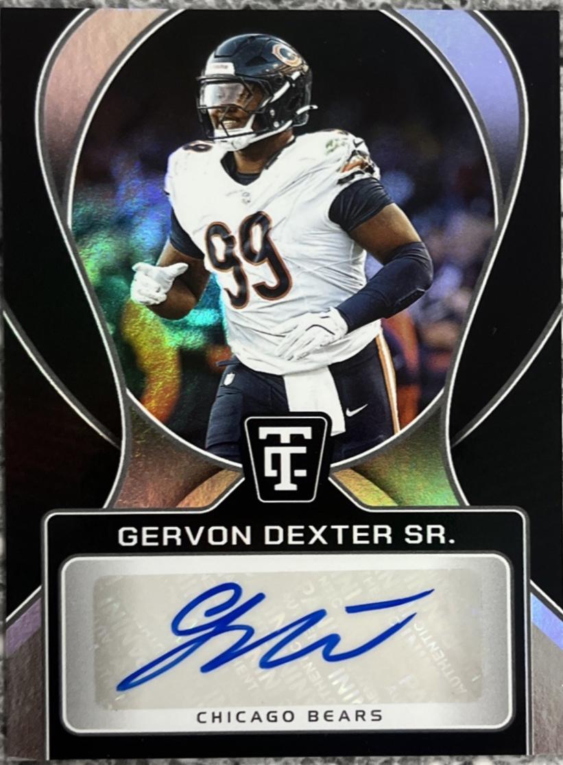 Gervon Dexter Sr. #31 2024 Panini Totally Certified Signature Football
