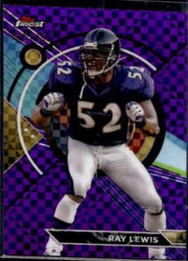 Ray Lewis [Purple Checkerboard Refractor] #153