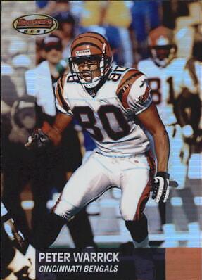 Peter Warrick #17 Football Cards 2001 Bowman's Best