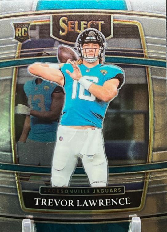 Trevor Lawrence #43 Football Cards 2021 Panini Select