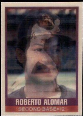 Roberto Alomar #20 Baseball Cards 1989 Sportflics