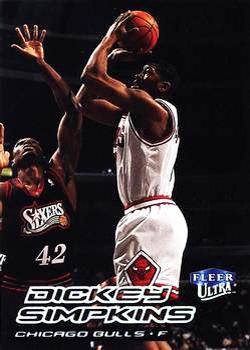 Dickey Simpkins #29 Basketball Cards 1999 Ultra