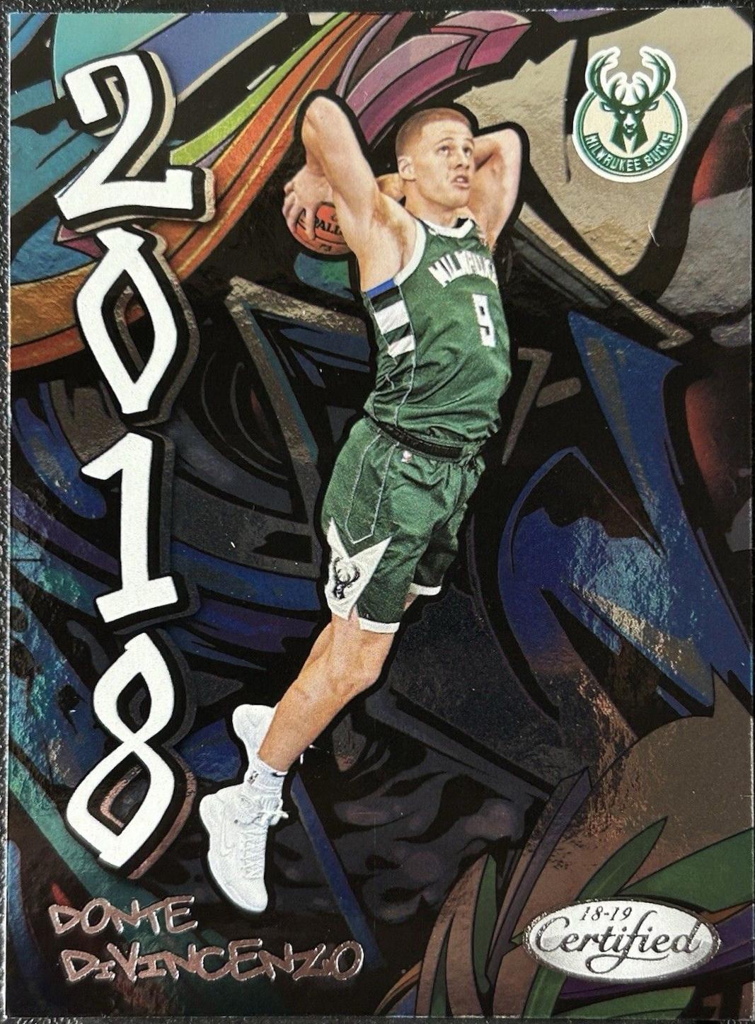 Donte DiVincenzo #18-4 Basketball Cards 2018 Panini Certified 2018