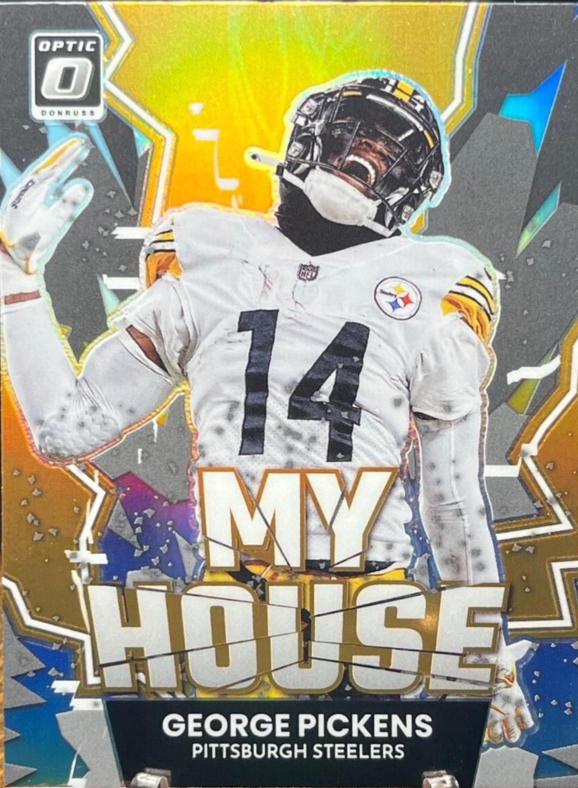 George Pickens #MH-16 Football Cards 2022 Panini Donruss Optic My House