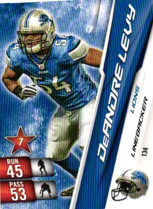 DeAndre Levy #134 Football Cards 2010 Panini Adrenalyn XL