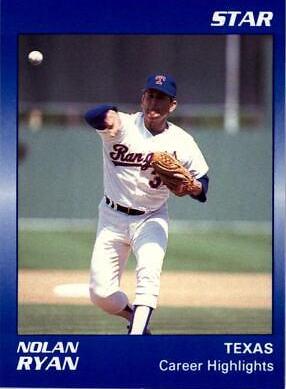 Nolan Ryan Baseball Cards 1990 Star Ryan Rangers