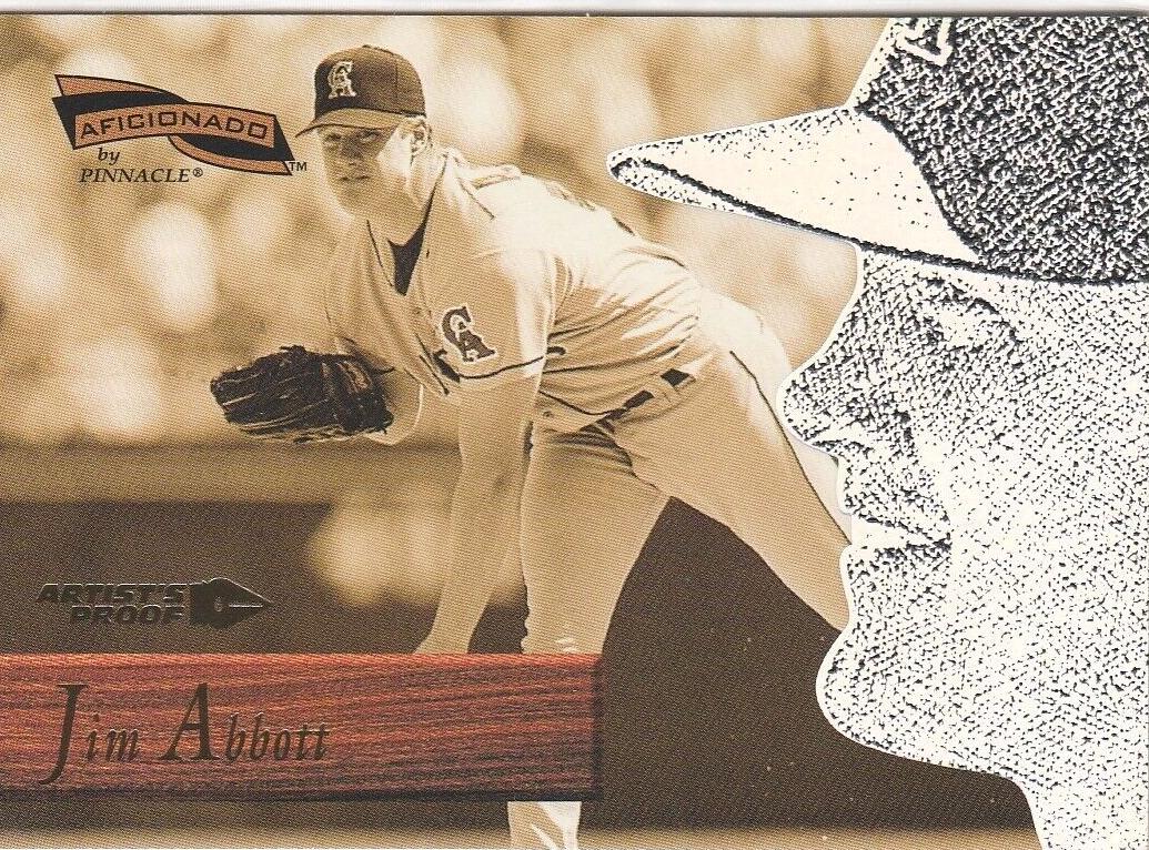 Jim Abbott #61 Baseball Cards 1996 Pinnacle Aficionado