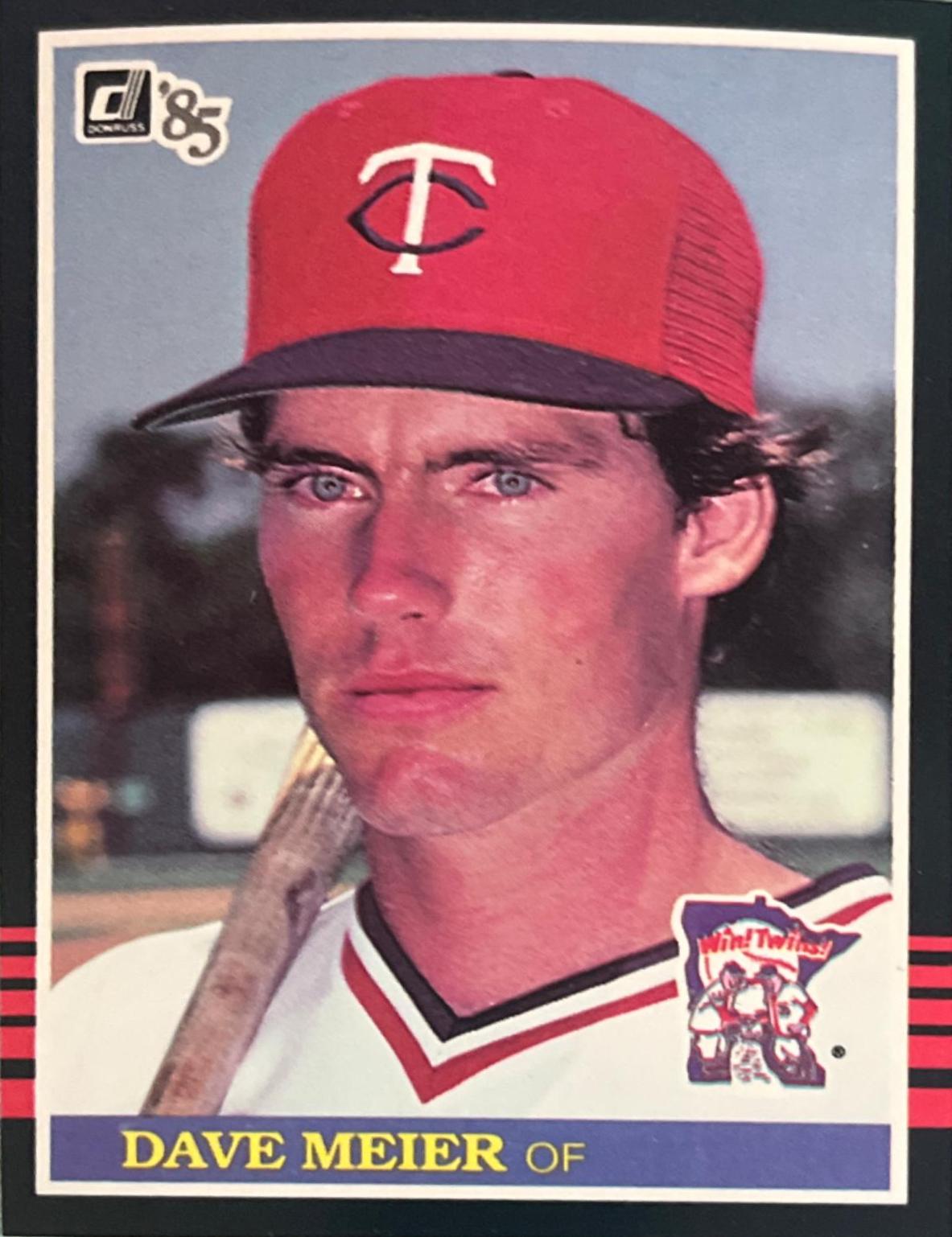 Dave Meier #147 Baseball Cards 1985 Donruss