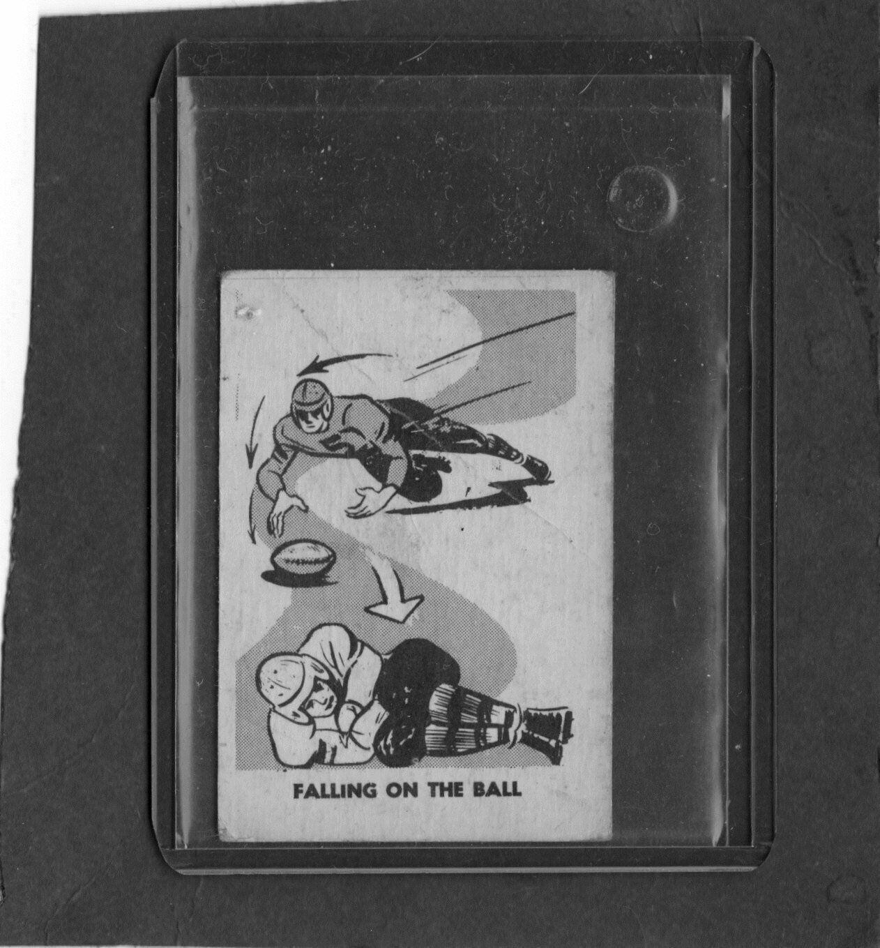 Falling On The Ball #13 Football Cards 1952 Parkhurst CFL