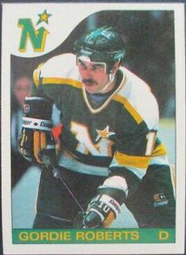 Gordie Roberts #28 Hockey Cards 1985 Topps