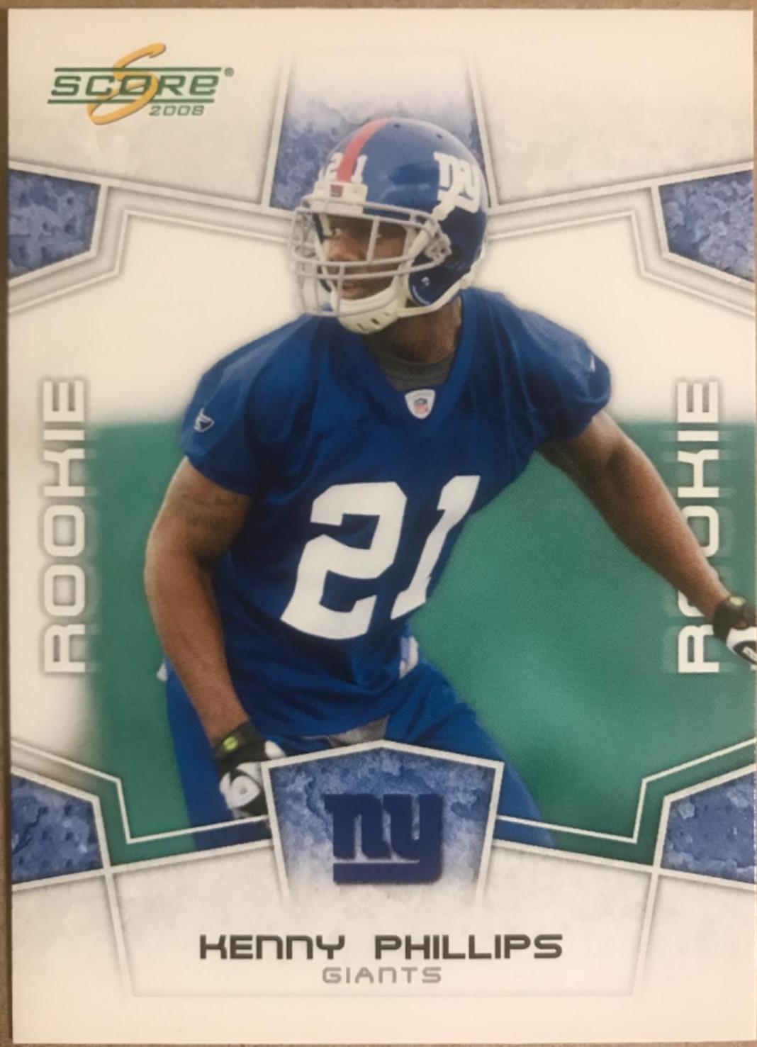Kenny Phillips #354 Football Cards 2008 Panini Score
