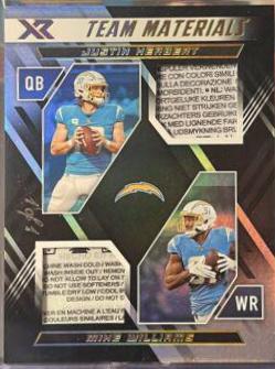 Justin Herbert, Mike Williams #TM-28