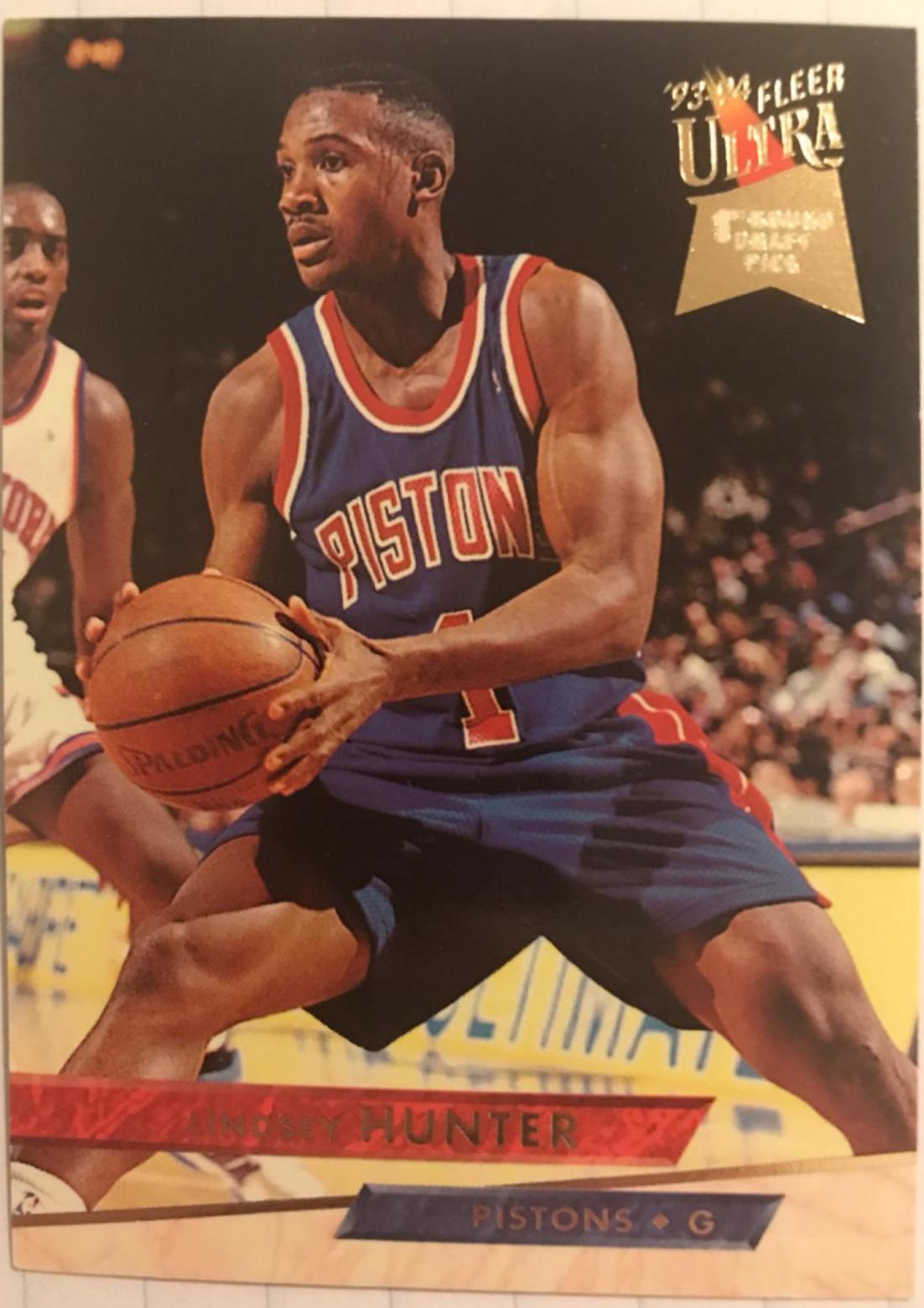 Lindsey Hunter #244 Basketball Cards 1993 Ultra