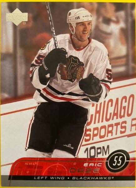 Eric Daze #39 Hockey Cards 2002 Upper Deck