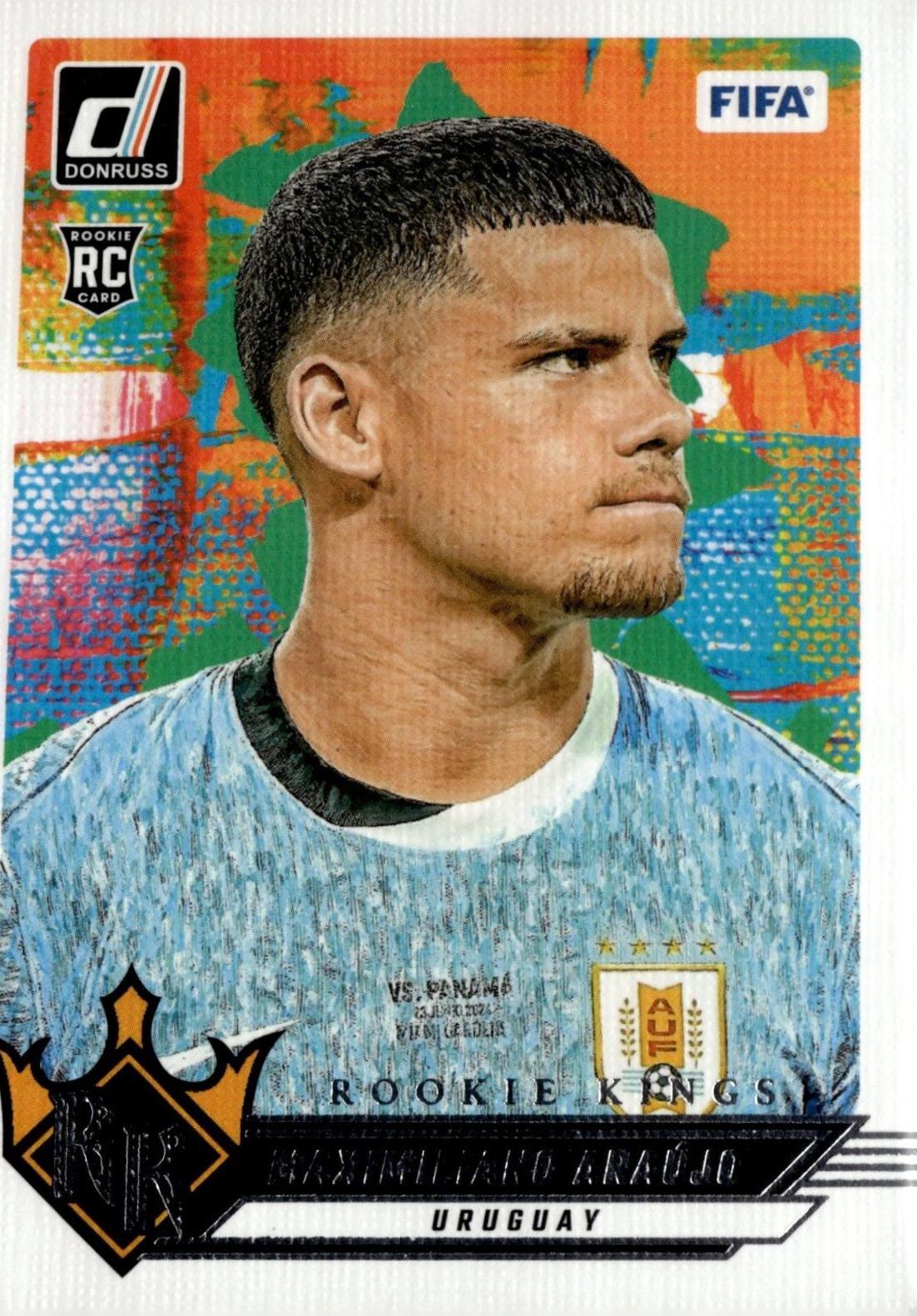Maximiliano Araujo #19 Soccer Cards 2024 Panini Donruss Rookie Kings