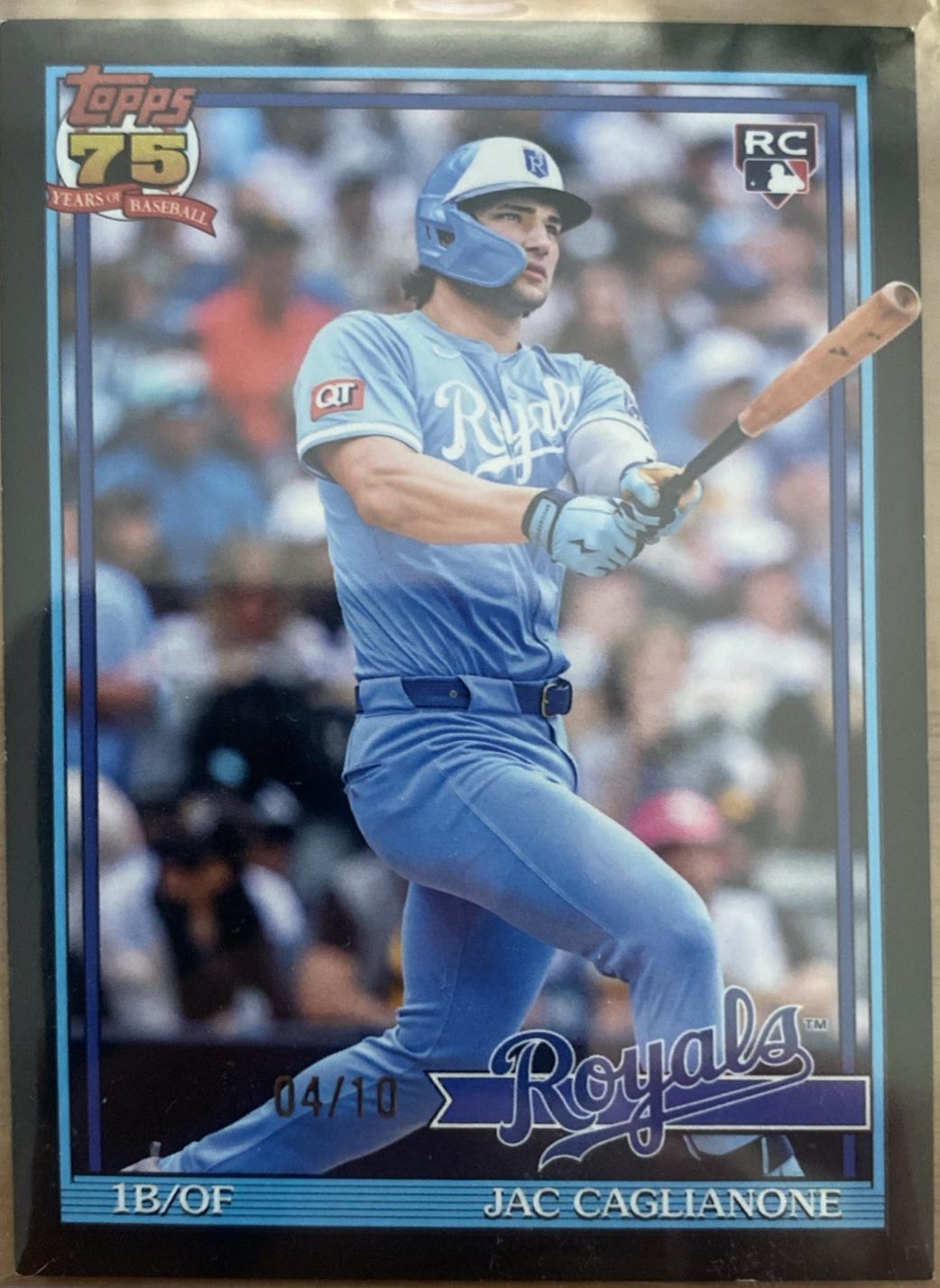 Jac Caglianone [Black] #T91-42 Prices | 2026 Topps 1991 | Baseball