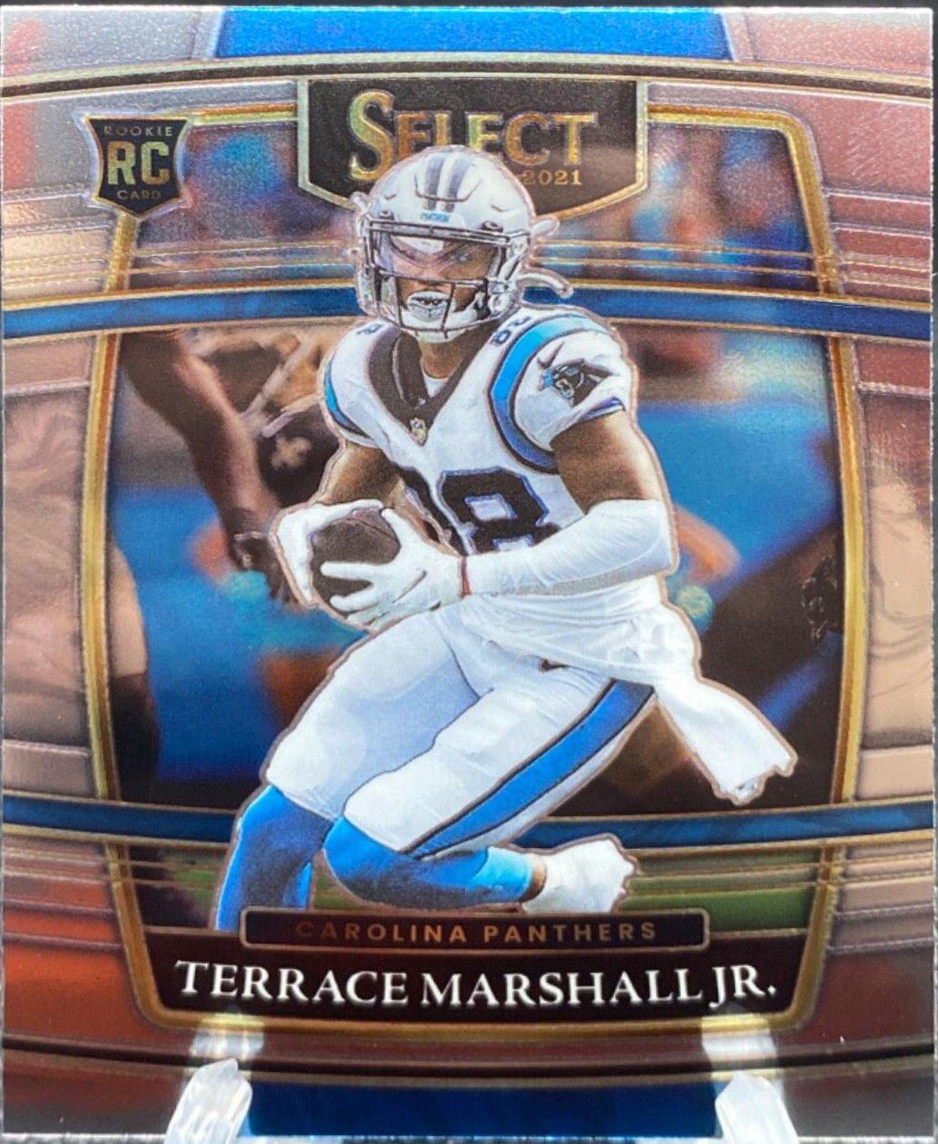 Terrace Marshall Jr. #62 Football Cards 2021 Panini Select