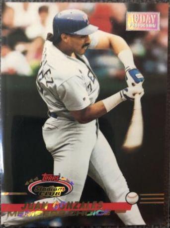 ホアン・ゴンザレス(Juan Gonzalez) サイン入り スパイク 2025年最新