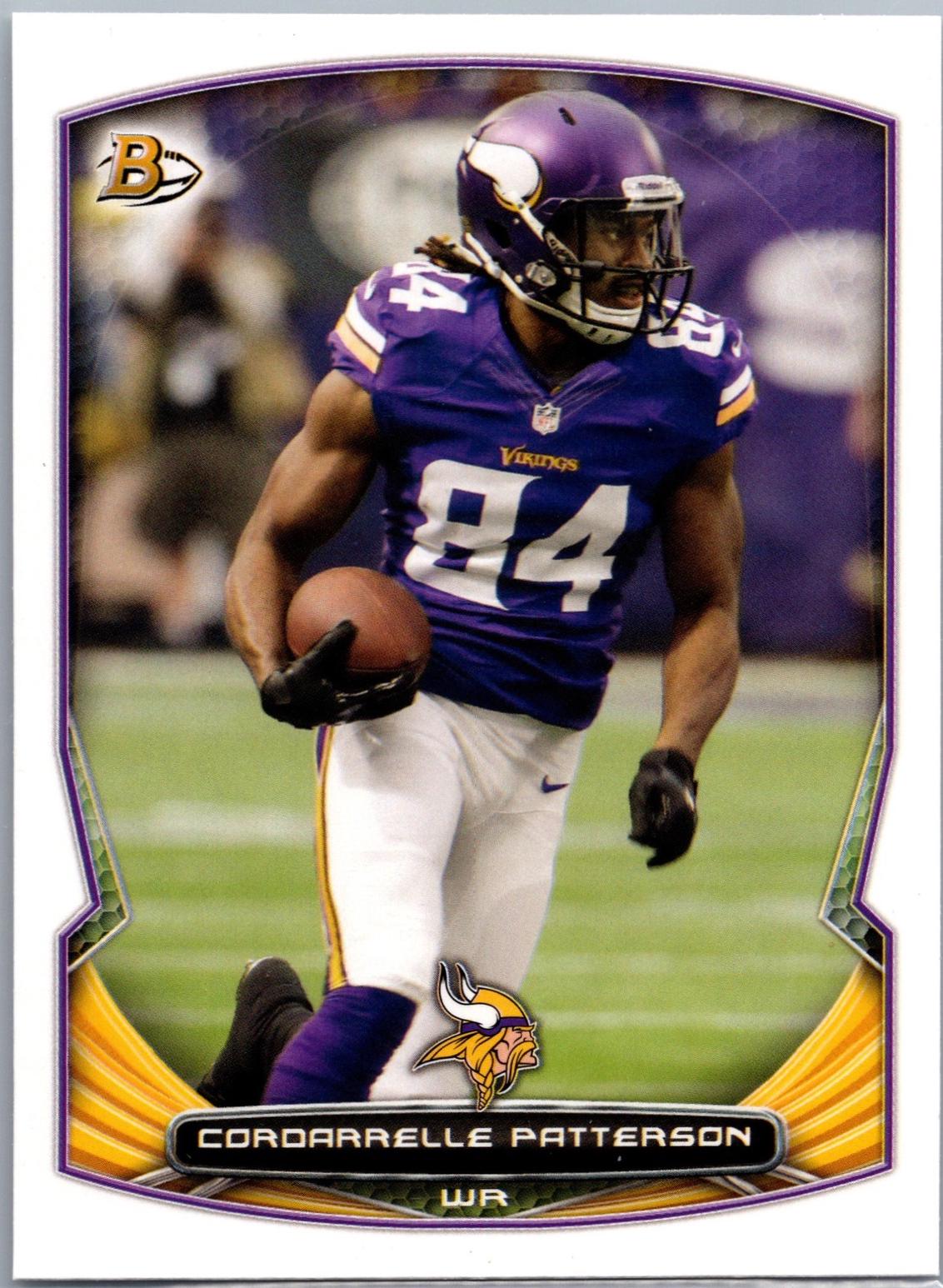 Cordarrelle Patterson #95 2014 Bowman Football