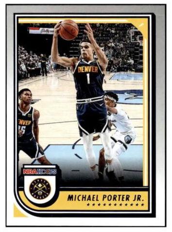 Michael Porter Jr. #191 Basketball Cards 2022 Panini Hoops