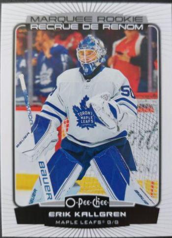 Erik Kallgren #557 Hockey Cards 2022 O Pee Chee