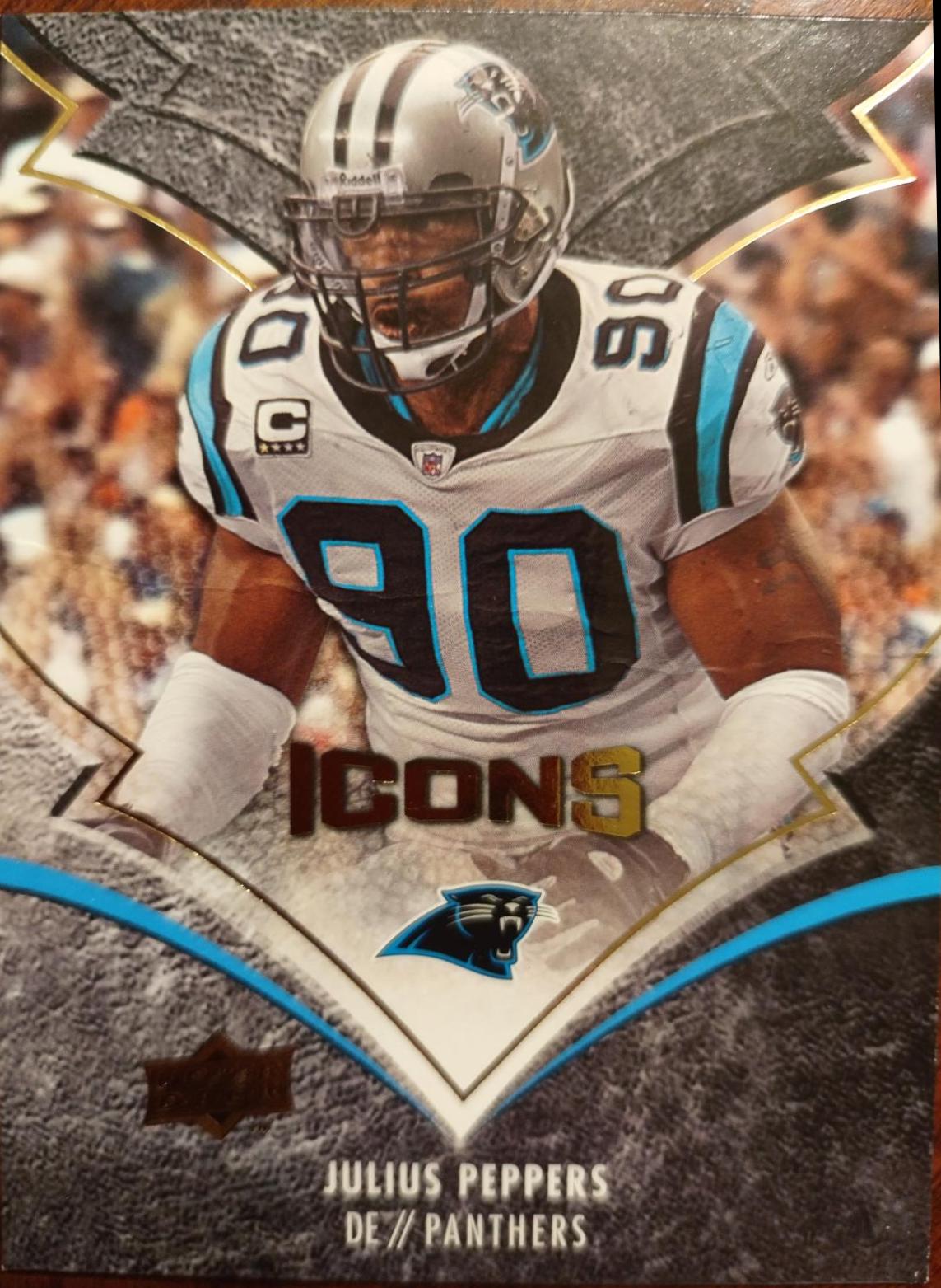 Julius Peppers #14 Football Cards 2008 Upper Deck Icons