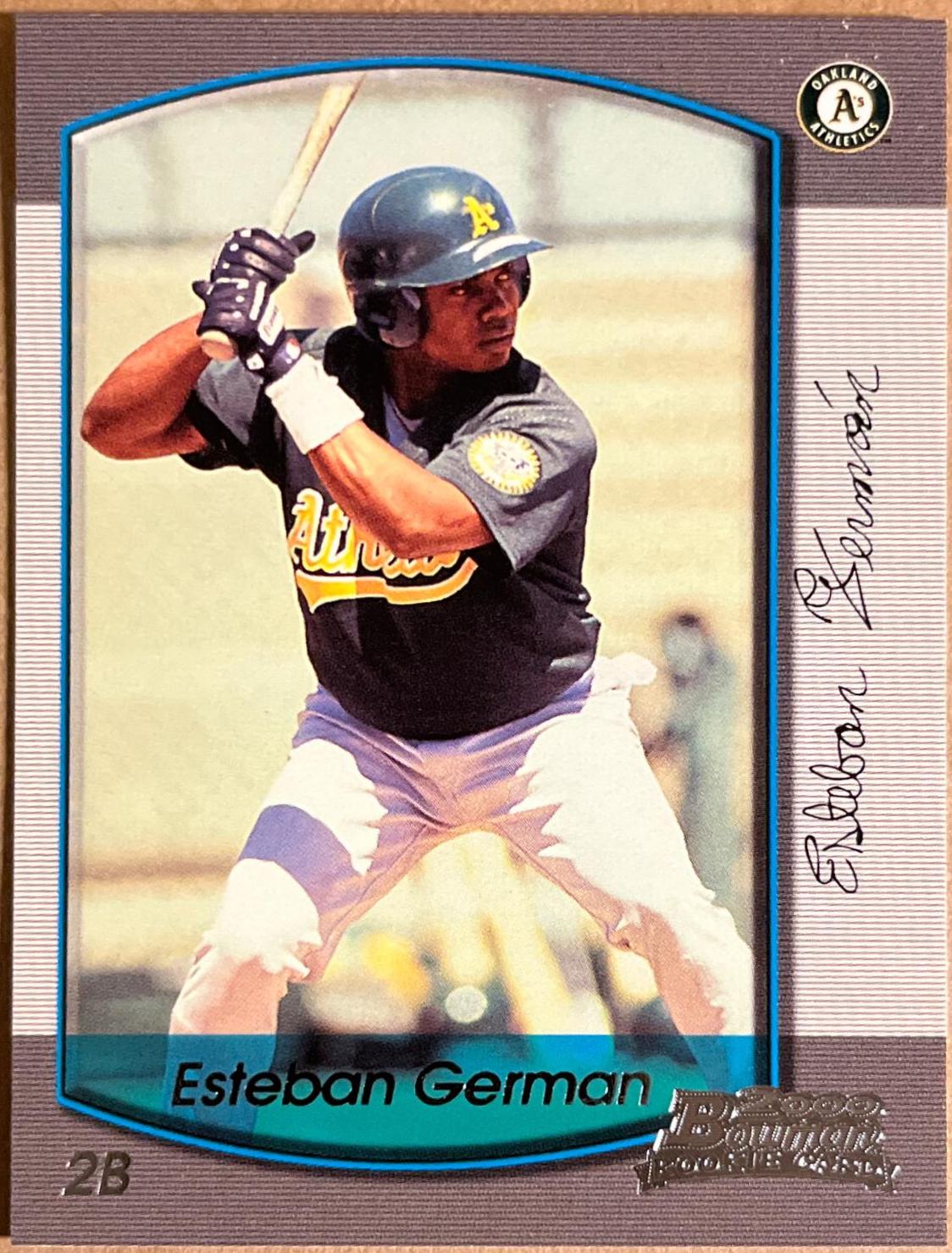 Esteban German #22 Baseball Cards 2000 Bowman Draft Picks