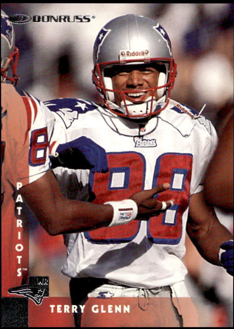 Terry Glenn #17 Football Cards 1997 Donruss