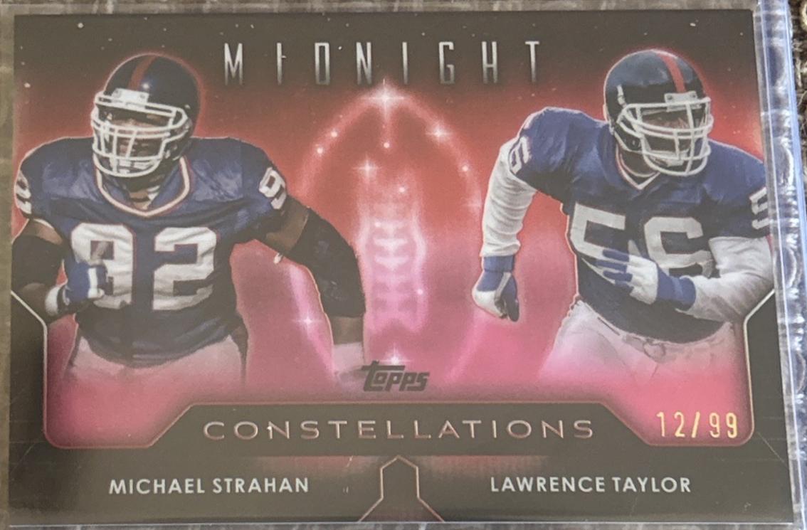 Lawrence Taylor / Michael Strahan [Twilight] #C-14