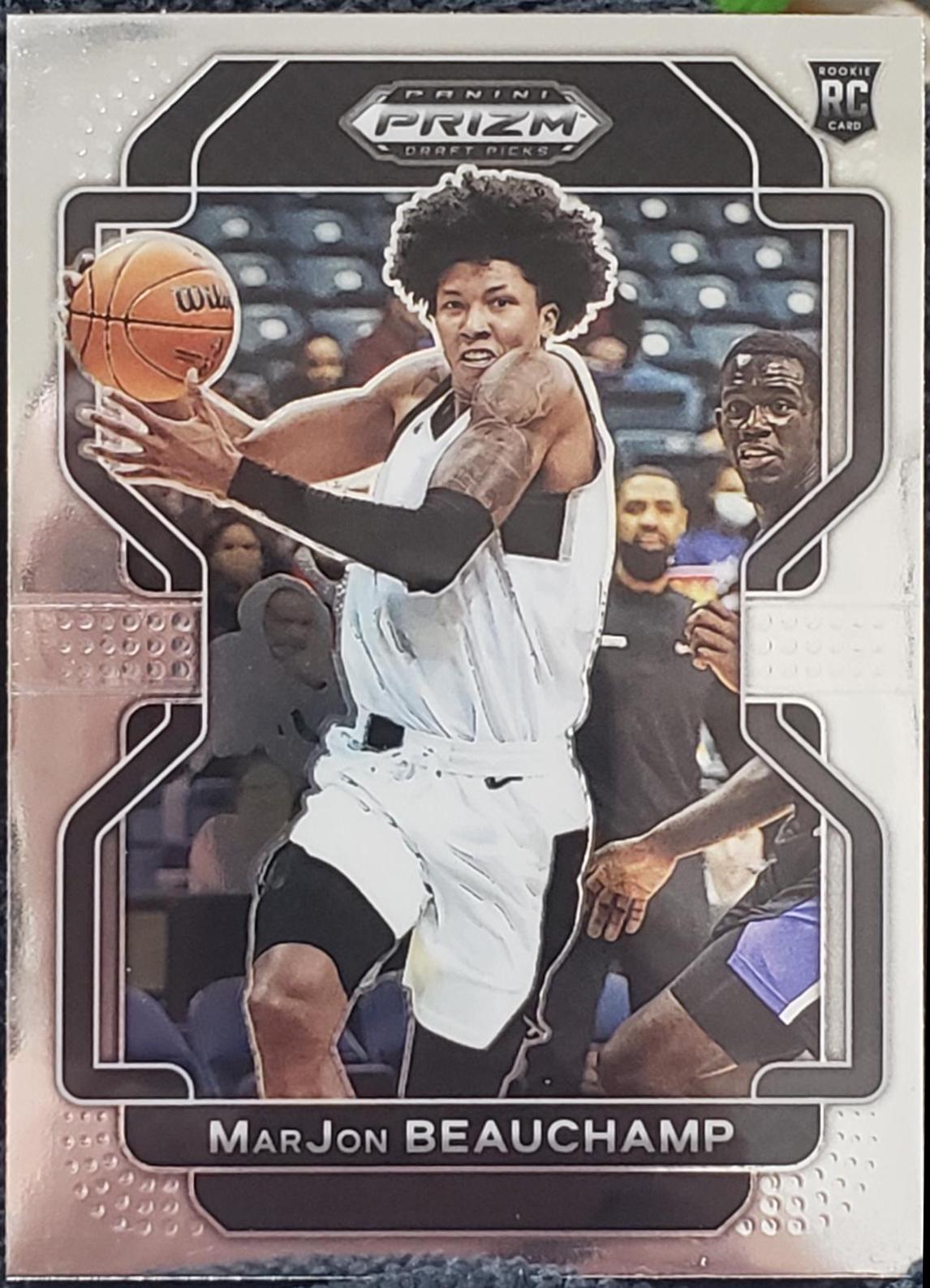 MarJon Beauchamp #72 Basketball Cards 2022 Panini Prizm Draft Picks