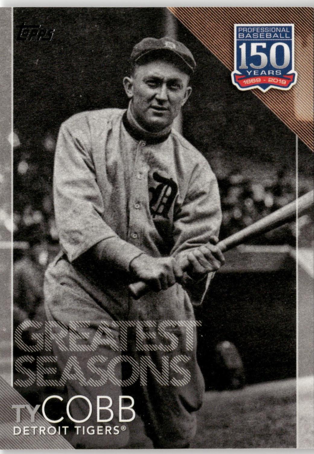 Ty Cobb #150-101 2019 Topps 150 Years of Professional Baseball