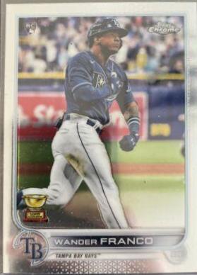 Wander Franco #35 Baseball Cards 2022 Topps Chrome