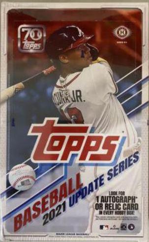Hobby Box Baseball Cards 2021 Topps Update