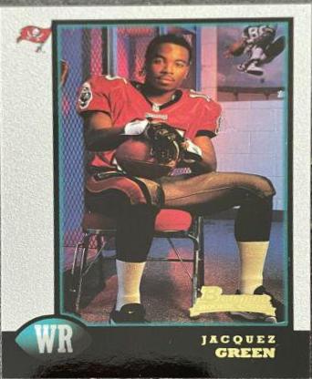 Jacquez Green #16 Football Cards 1998 Bowman