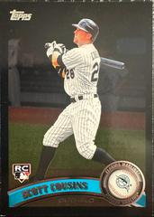 Scott Cousins #287 Baseball Cards 2011 Topps Wal Mart Black Border Prices