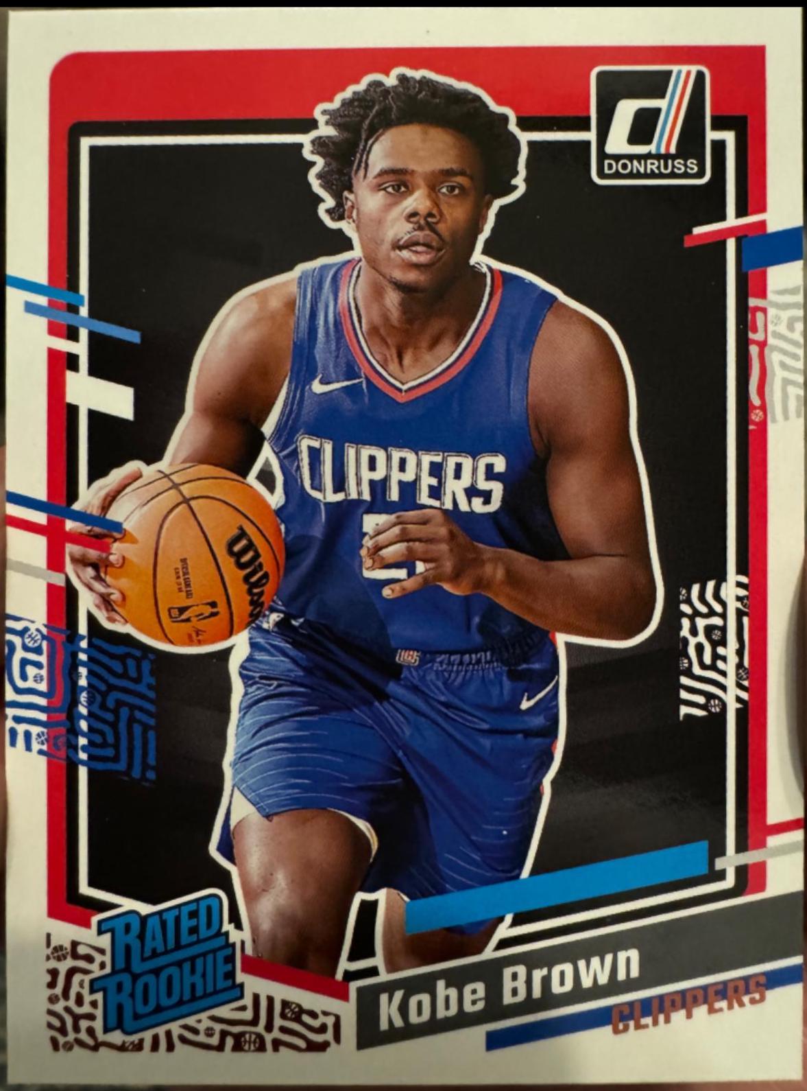 Kobe Brown #239 Basketball Cards 2023 Panini Donruss