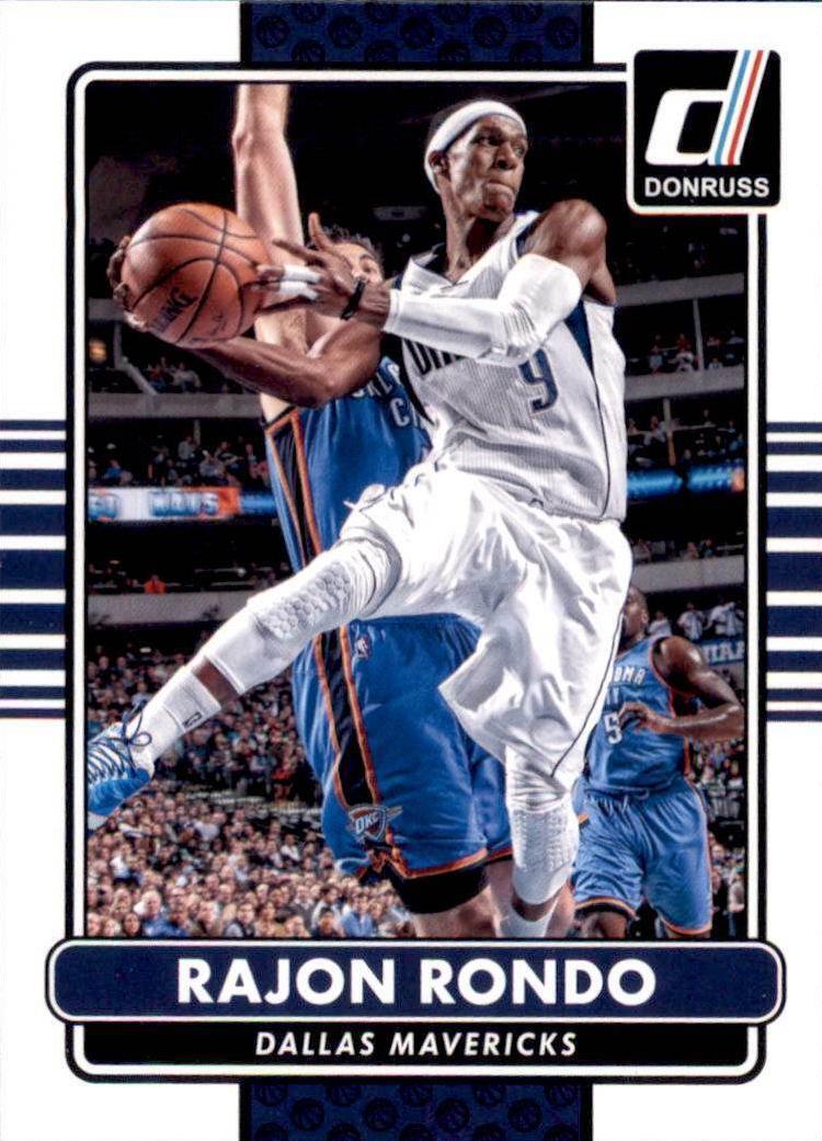 Rajon Rondo #2 Basketball Cards 2014 Panini Donruss