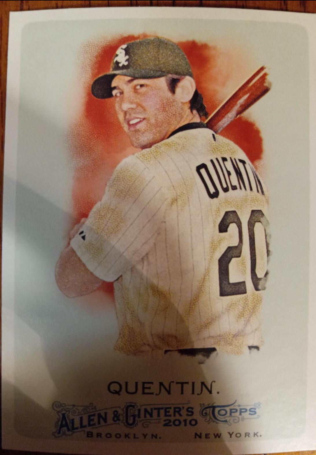 Carlos Quentin #15 Baseball Cards 2010 Topps Allen & Ginter